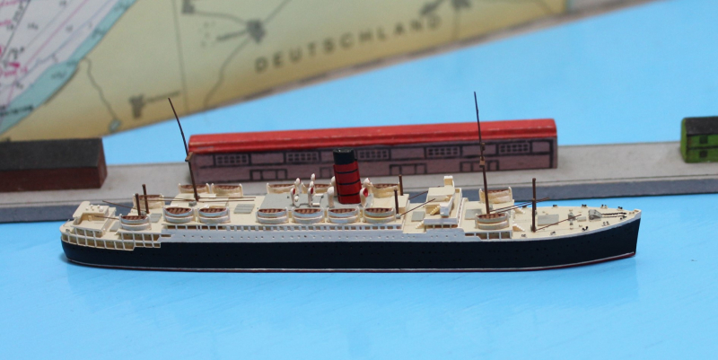 Passenger vessel "Lancastria" (1 p.) GB 1924 Len Jordan LJ 9